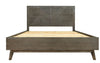 Queen Daisy Mid-Century Dark Acacia Bed