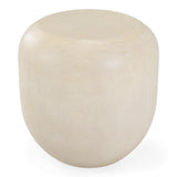 Denny Modern Beige Fiberform End Table