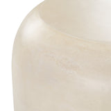 Denny Modern Beige Fiberform End Table