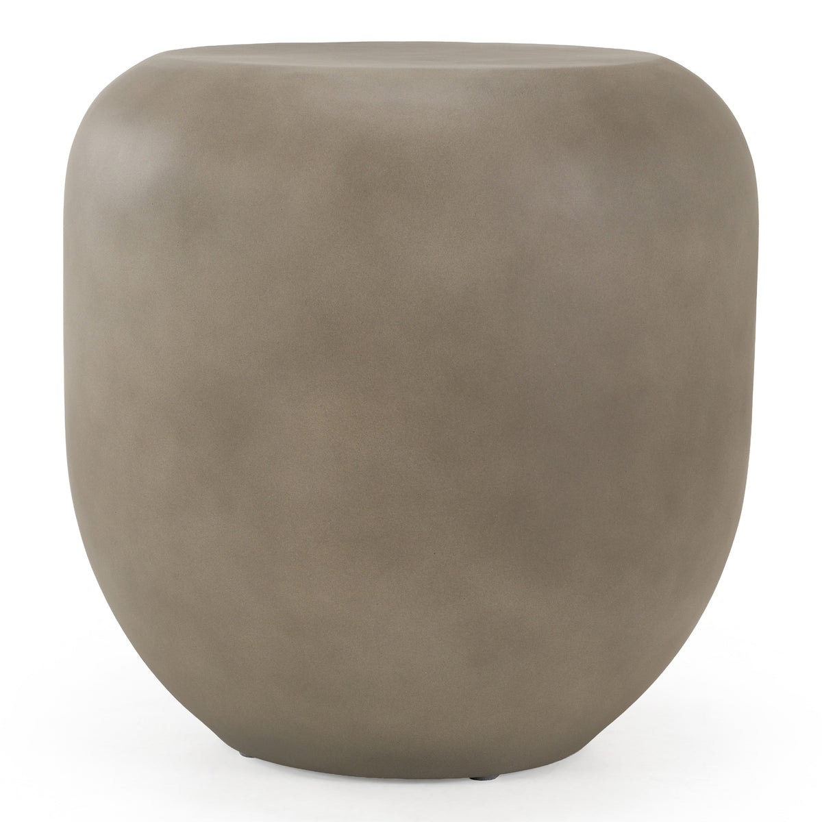 Denny Modern Grey Fiberform End Table