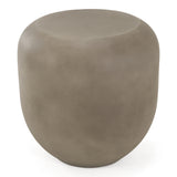 Denny Modern Grey Fiberform End Table