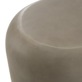 Denny Modern Grey Fiberform End Table