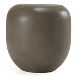 Denny Modern Grey Concrete End Table