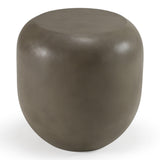 Denny Modern Grey Concrete End Table
