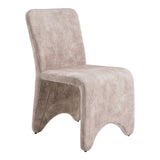Ditka Modern Beige Velvet Dining Chair (Set of 2)