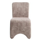 Ditka Modern Beige Velvet Dining Chair (Set of 2)