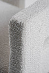 Drea Modern White Fabric Dining Chair