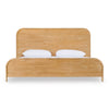 Queen Dresden Modern Natural Acacia Bed
