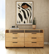 Dresden Modern Natural Acacia Dresser
