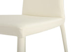 167CH White Contemporary Modern Dining Chair (Set of 2)