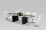 Lisbon Extendable Glass Dining Table additional view