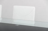 Misha Modern White Leatherette Dining Chair