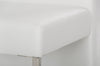 Misha Modern White Leatherette Dining Chair