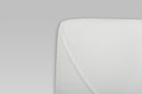 Misha Modern White Leatherette Dining Chair