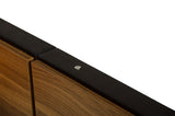 Rondo Mid-Century Platform Bed with Nightstands Storage And Lights