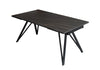 Bobby Modern Black Ceramic Extendable Dining Table