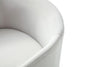 Elisa Modern Beige Velvet & Brass Dining Chair