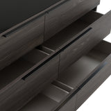 Enzo Italian Modern Grey Oak Dresser