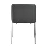 Darcy Modern Grey Leatherette Dining Chair (Set of 2)
