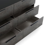 Ferrara Modern Volcano Oxide Grey Dresser