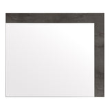 Ferrara Modern Volcano Oxide Grey Mirror