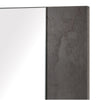 Ferrara Modern Volcano Oxide Grey Mirror