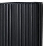Fields Modern Black Acacia Bed