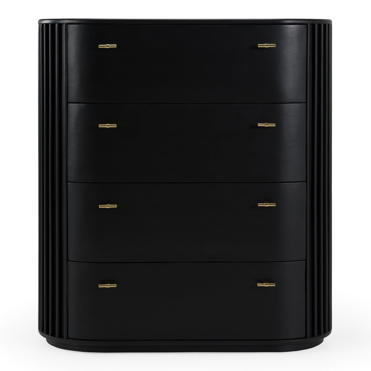Fields Modern Black Acacia Chest