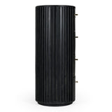Fields Modern Black Acacia Chest