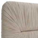 Florence Modern Beige Velvet + Gold Bed