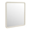 Florence Modern Beige Leatherette Mirror