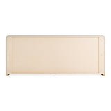 Florence Modern Beige Leatherette + Gold Buffet