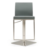Folsum Modern Grey Adjustable Bar Stool