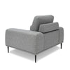 Fonda Modern Grey Fabric Chair