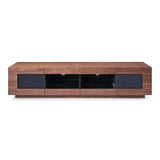 Frost Modern Small Walnut TV Stand