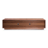 Frost Modern Small Walnut TV Stand