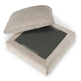Garman Modern Light Grey Ottoman