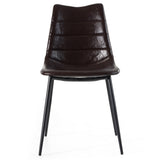 Gilliam Modern Brown Dining Chair (Set of 2)