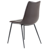 Gilliam Modern Brown Dining Chair (Set of 2)