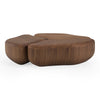 Gimbal Modern 3-Piece Walnut Coffee Table