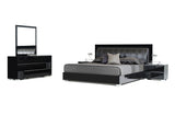  Mielcasa | Black California King Modrest Grace Italian Modern Black Bedroom Set | SKU VGACGRACE-SET-BLK-CK | MPN: 71220 | Free Delivery & Free Return
