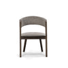 Grover Modern Grey & Dark Wenge Dining Chair (Set of 2)