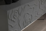 Gwen Modern Grey High Gloss Buffet