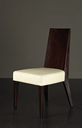 Noble Modern Dark Brown Veneer Chair