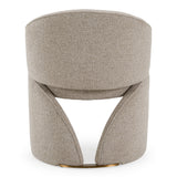 Holborn Modern Beige Fabric Dining Chair