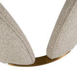 Holborn Modern Beige Fabric Dining Chair
