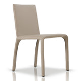 Hyla Modern Leatherette Grey Chair (Set of 2)