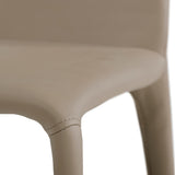 Hyla Modern Leatherette Grey Chair (Set of 2)