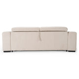 Icon Modern Italian Sand Fabric Sofa Bed