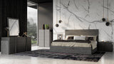  Mielcasa | Grey Queen Nova Domus Lucia Italian Modern Matte Grey | Elm Grey Bedroom Set | SKU VGACLUCIA-SET-Q | MPN: 78271 | Free Delivery & Free Return
